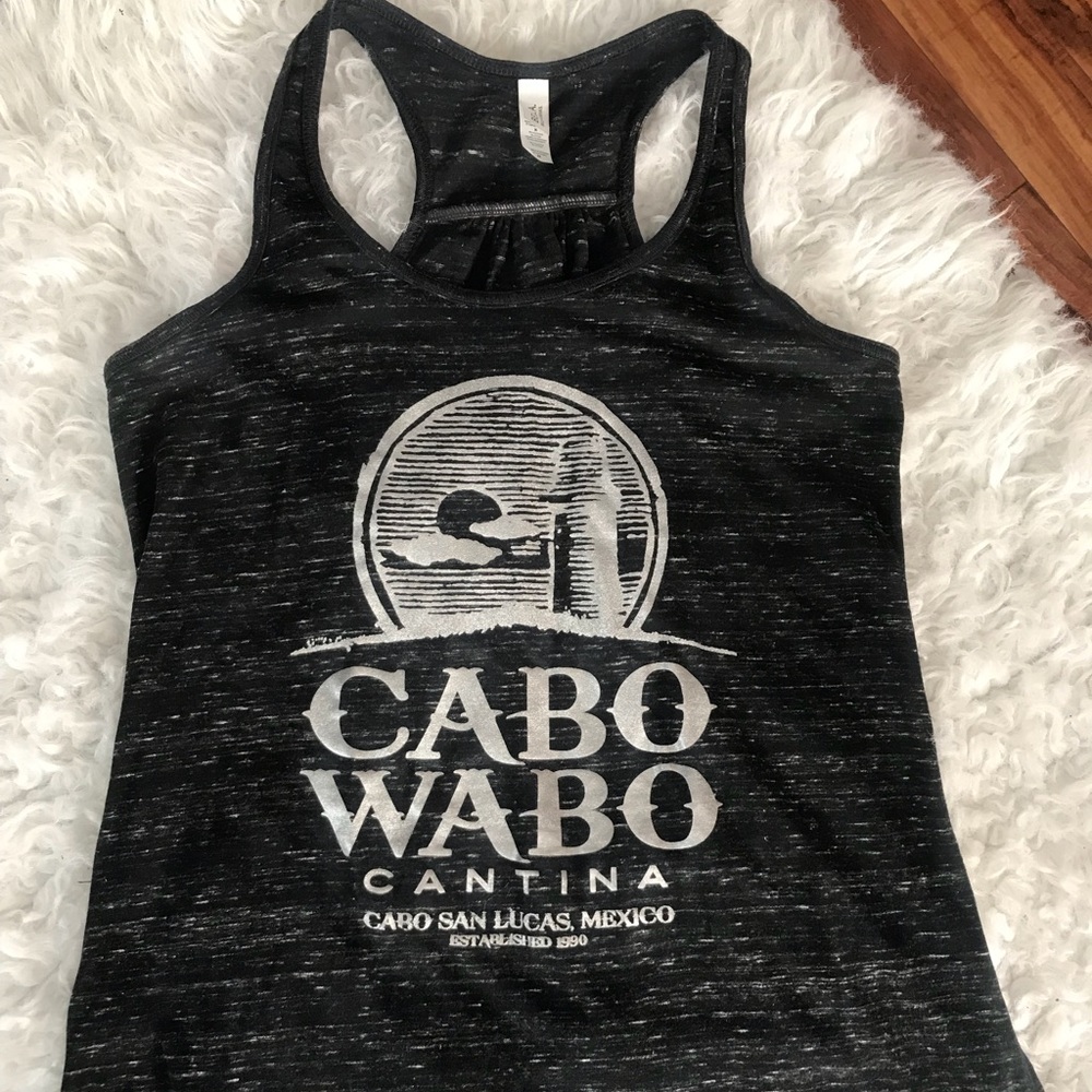 Cabo Wabo original tank black/silver